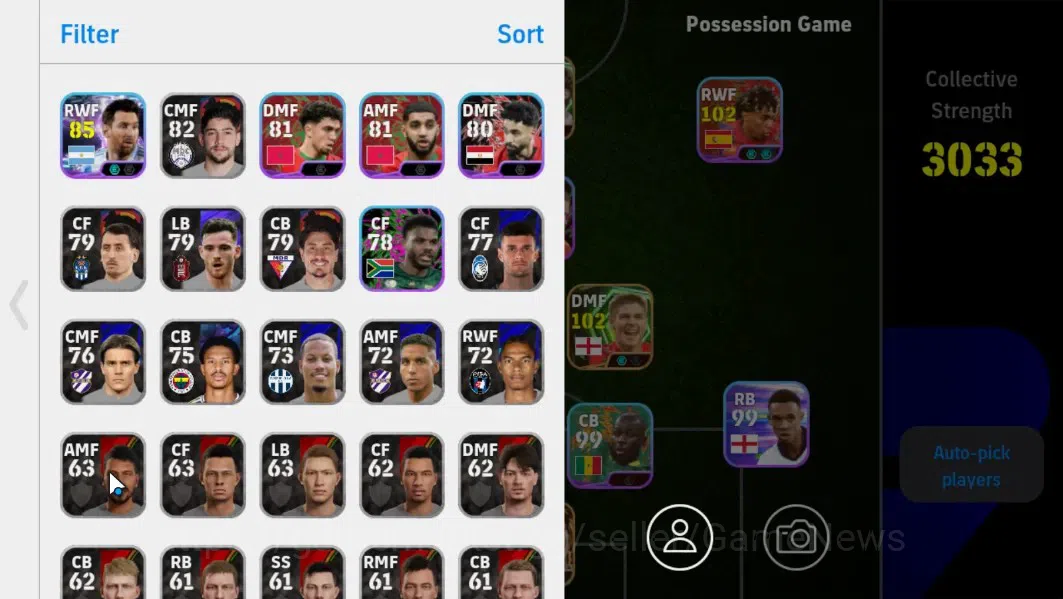 eFootball Accounts Android|BigTime Gianluigi Buffon,Epic Steven Gerra image 2