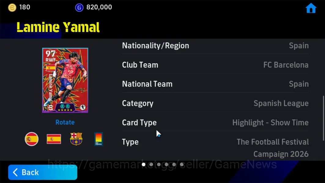 eFootball Accounts Android|BigTime Gianluigi Buffon,Epic Steven Gerra image 20