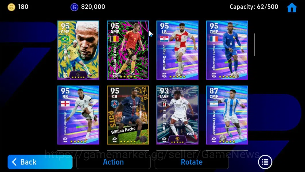 eFootball Accounts Android|BigTime Gianluigi Buffon,Epic Steven Gerra image 5