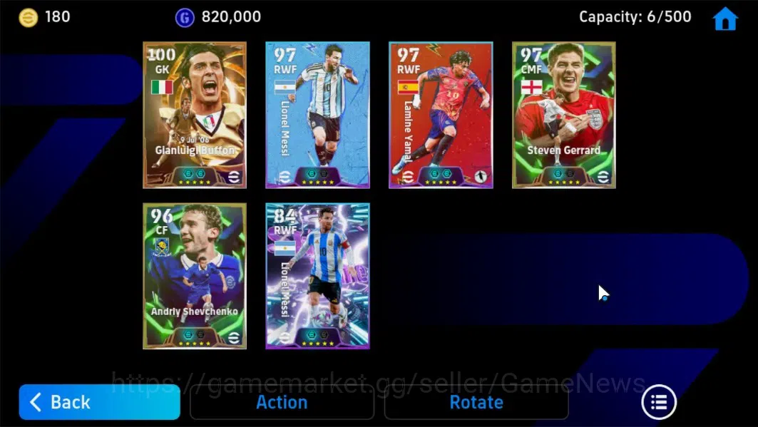 eFootball Accounts Android|BigTime Gianluigi Buffon,Epic Steven Gerra image 7