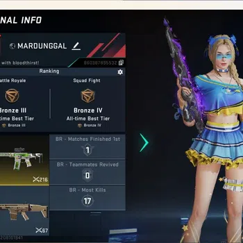 Blood Strike Accounts Others ASIA|1 Eternal Gun: QBZ95-Whisper|1 Ultra Melee: Katar-Selachian|4 Legendary Gun|Check SS