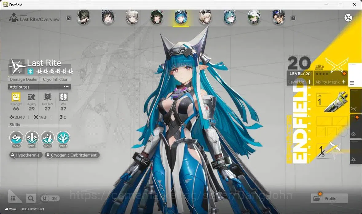 Arknights: Endfield Accounts ASIA|Lv55|3Limit+3Sign|(Laevatain,Gilberta)+Sign,Z image 5
