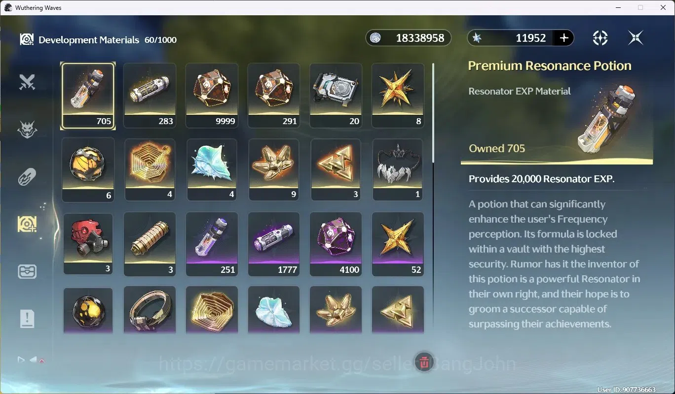Wuthering Waves Accounts SEA|UL 48|Rank 5|1 Char Limited [Lucy R6 + Sign] + image 15