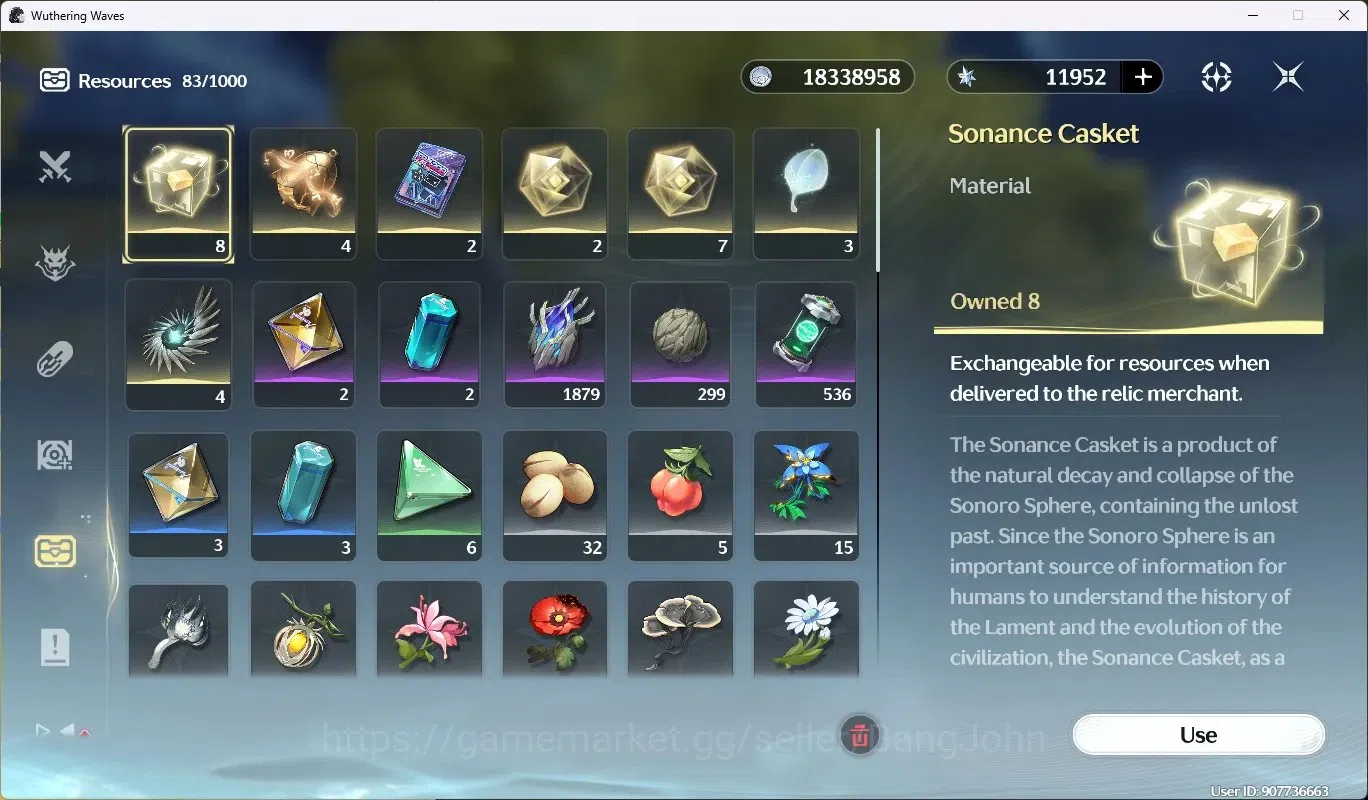 Wuthering Waves Accounts SEA|UL 48|Rank 5|1 Char Limited [Lucy R6 + Sign] + image 16