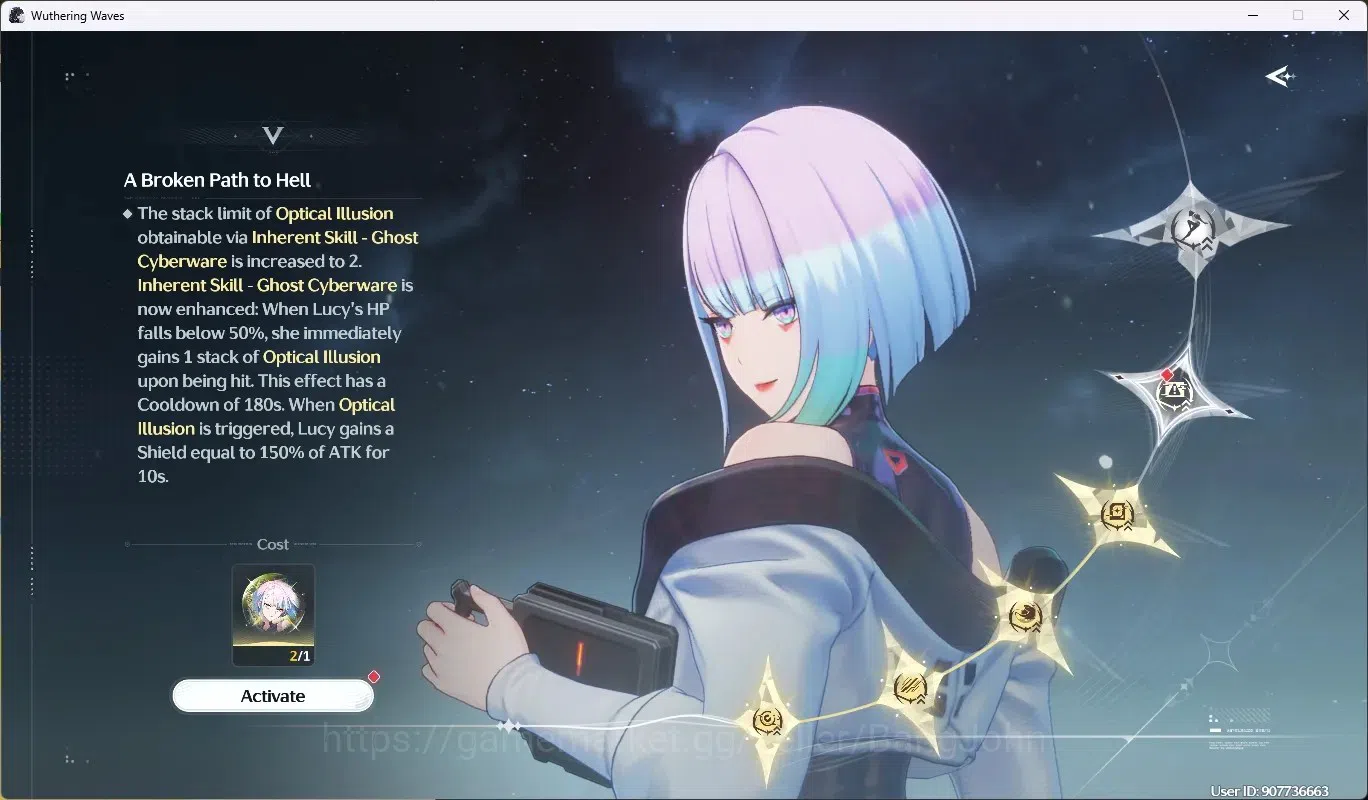 Wuthering Waves Accounts SEA|UL 48|Rank 5|1 Char Limited [Lucy R6 + Sign] + image 5