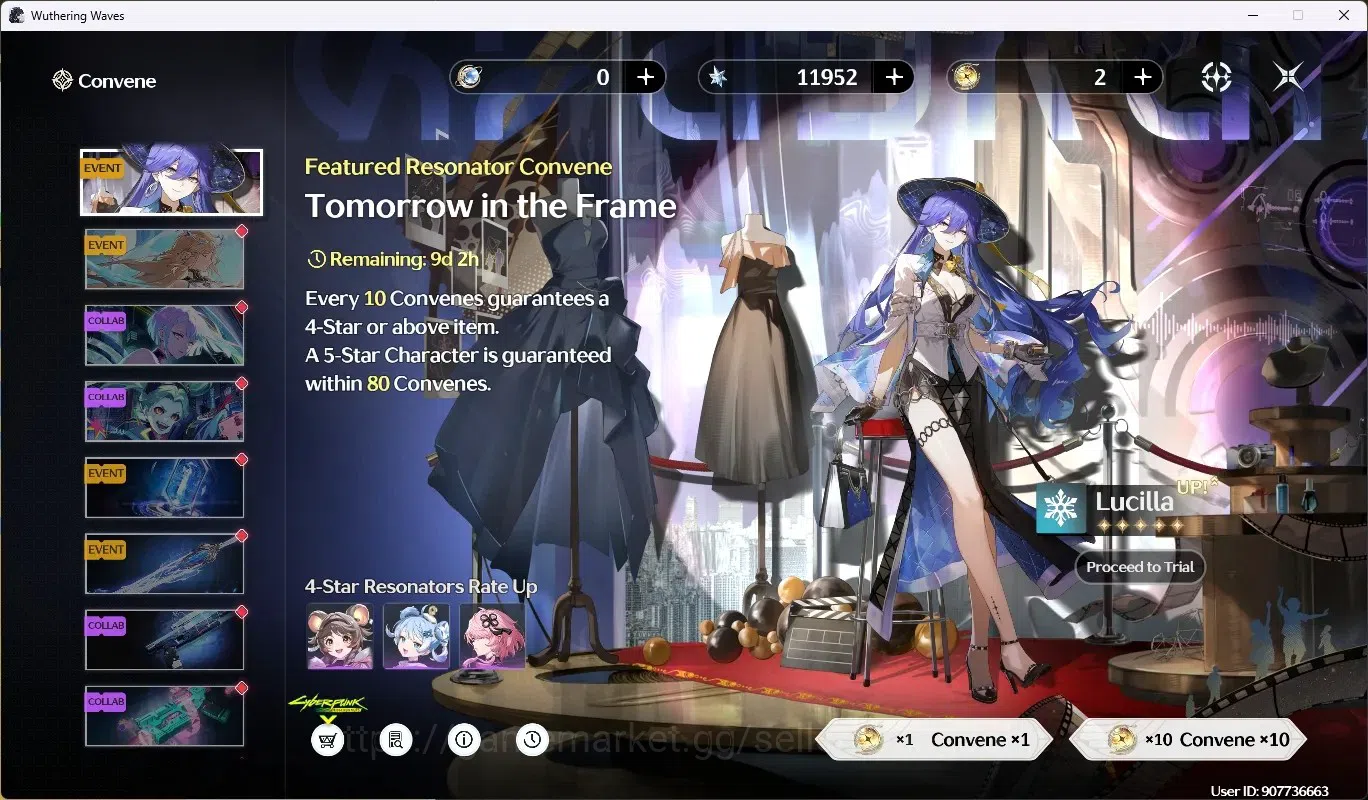 Wuthering Waves Accounts SEA|UL 48|Rank 5|1 Char Limited [Lucy R6 + Sign] + image 6