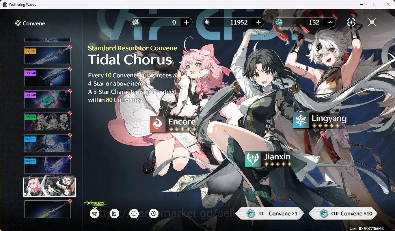 Wuthering Waves Accounts SEA|UL 48|Rank 5|1 Char Limited [Lucy R6 + Sign] + image 7