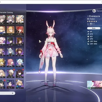 Honkai Star Rail Accounts Others Asia|TL 62|5 Limited (Evanescia E1+Skin+Sign), Pearl E1,Seele,Saber,Gilgamesh +2 STD