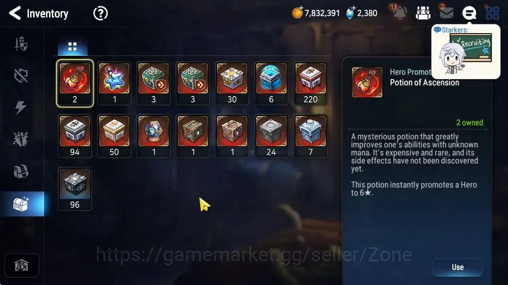 Epic Seven Accounts High-End Global|8ML (LQC, SSez, SPolitis, ALaika, MChloe,Etc.)|PoH+Bless+Theater ON|Stove Unverif(ES728Z) 12