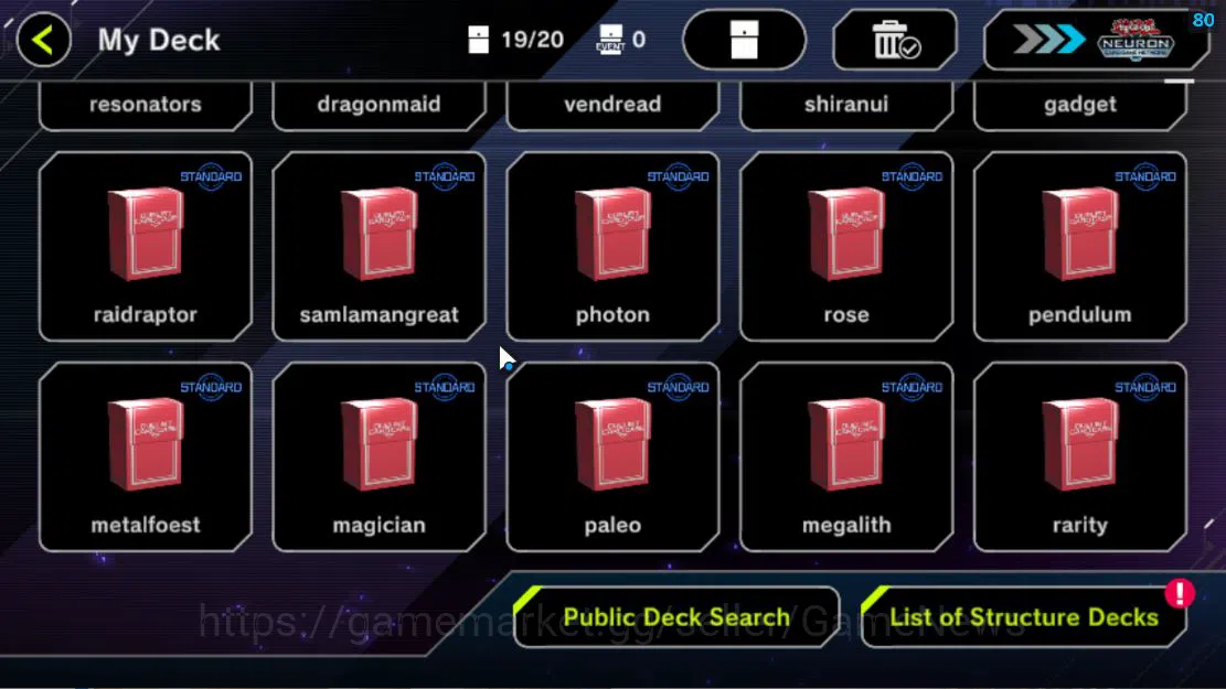 Yu-Gi-Oh! Master Duel Accounts Lv 18 | 19 Deck |VS K9,DragonMaid,Resonator,Yummy, image 3