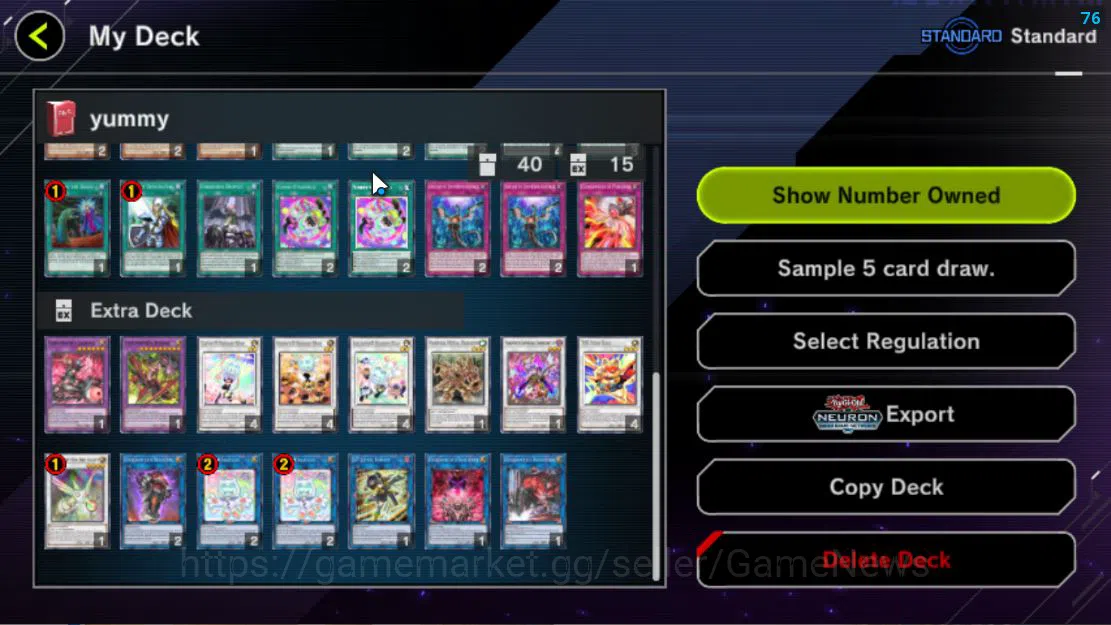 Yu-Gi-Oh! Master Duel Accounts Lv 18 | 19 Deck |VS K9,DragonMaid,Resonator,Yummy, image 5