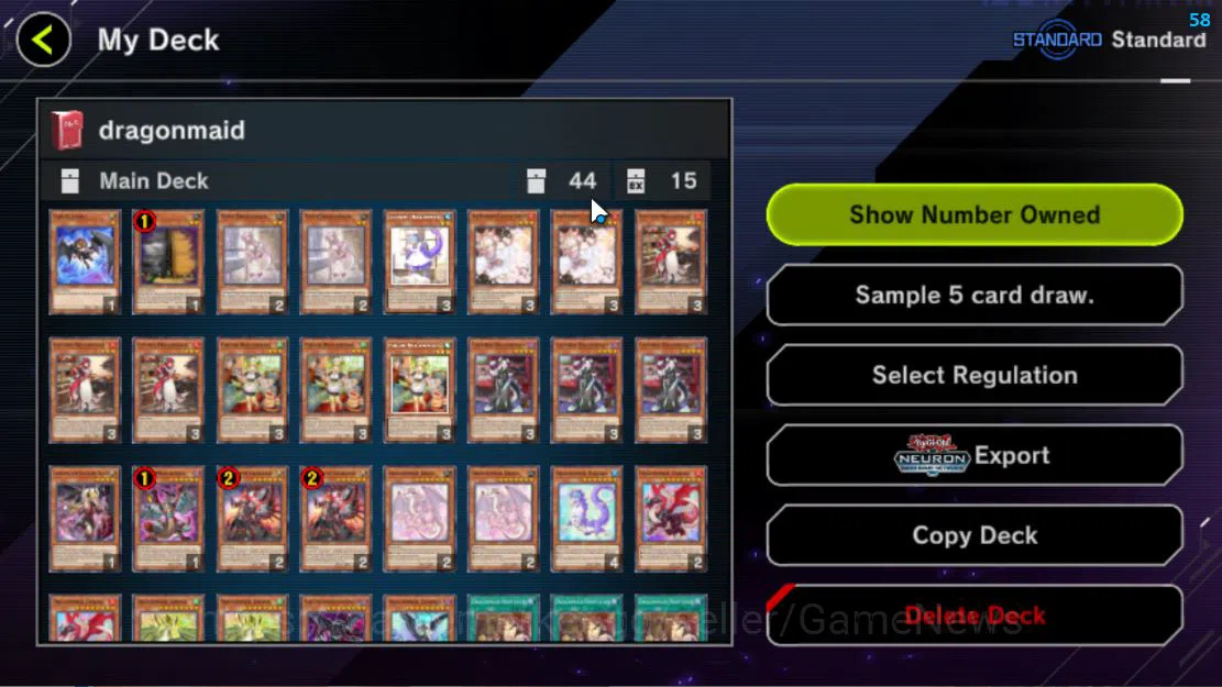 Yu-Gi-Oh! Master Duel Accounts Lv 18 | 19 Deck |VS K9,DragonMaid,Resonator,Yummy, image 8