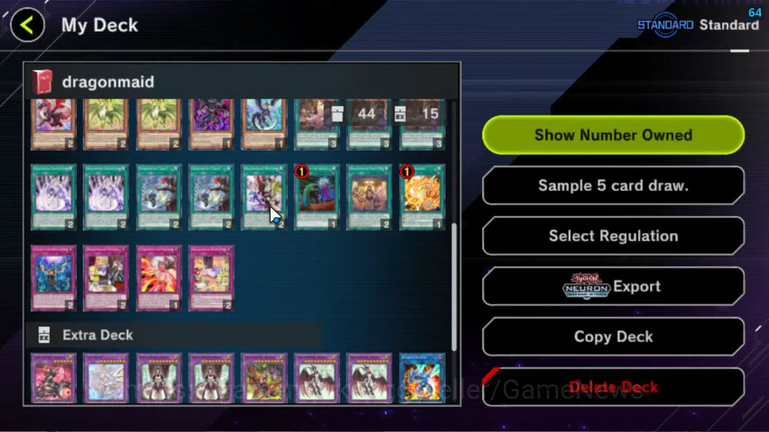 Yu-Gi-Oh! Master Duel Accounts Lv 18 | 19 Deck |VS K9,DragonMaid,Resonator,Yummy, image 9