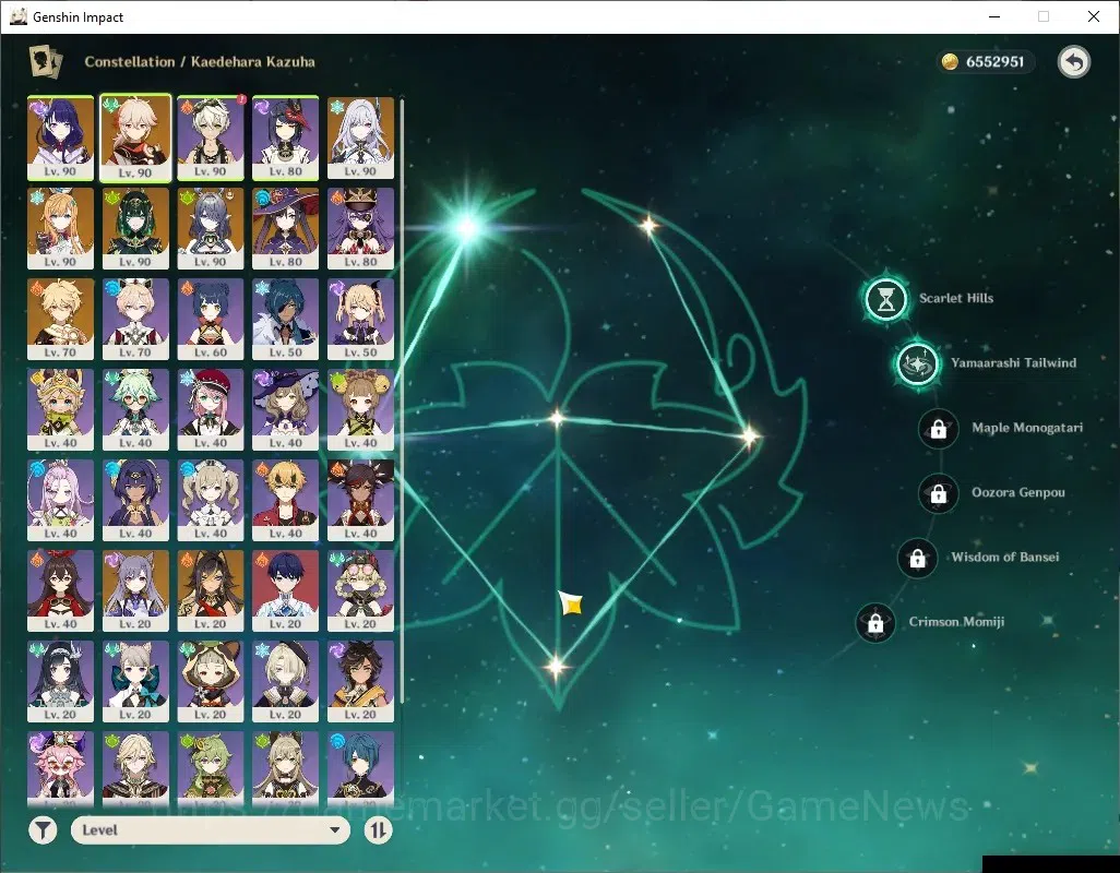 Genshin Impact Accounts ASIA|AR 56|PremTeam Nefer|6 Limited + 6 (*5Wep)|[R image 11