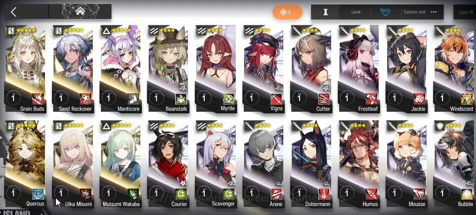 Arknights Accounts Lv 25|92 OP+1 Skin| Starter | 3120 Orundum | 2 Lim image 6