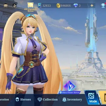 Mobile Legends: Bang Bang Collector Hero 132|Skin 373|High Glory 50|Prime[Granger,Clou image 1