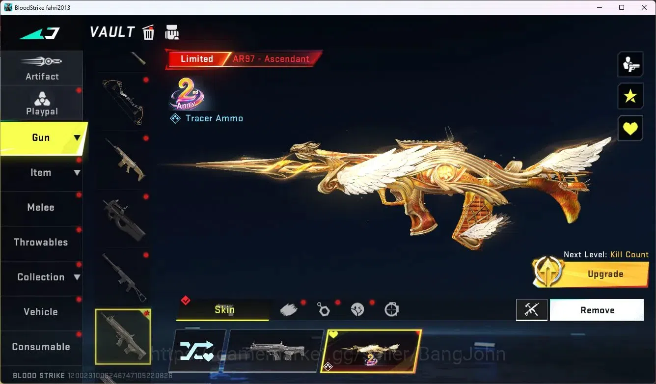 Blood Strike Accounts ASIA | ETERNAL Desert Eagle | 3 7DS, 1 AOT | ULTRA image 12