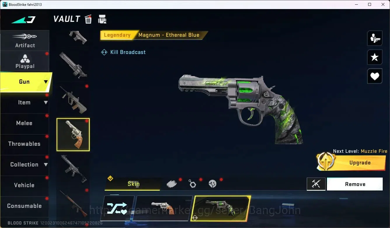 Blood Strike Accounts ASIA | ETERNAL Desert Eagle | 3 7DS, 1 AOT | ULTRA image 13