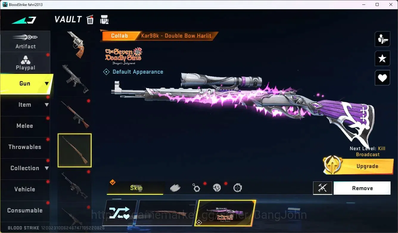 Blood Strike Accounts ASIA | ETERNAL Desert Eagle | 3 7DS, 1 AOT | ULTRA image 14