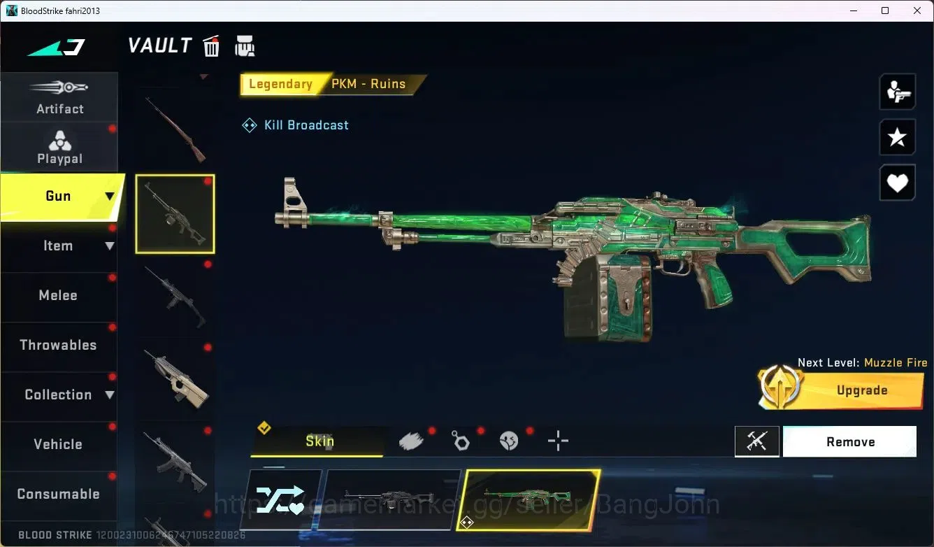 Blood Strike Accounts ASIA | ETERNAL Desert Eagle | 3 7DS, 1 AOT | ULTRA image 15
