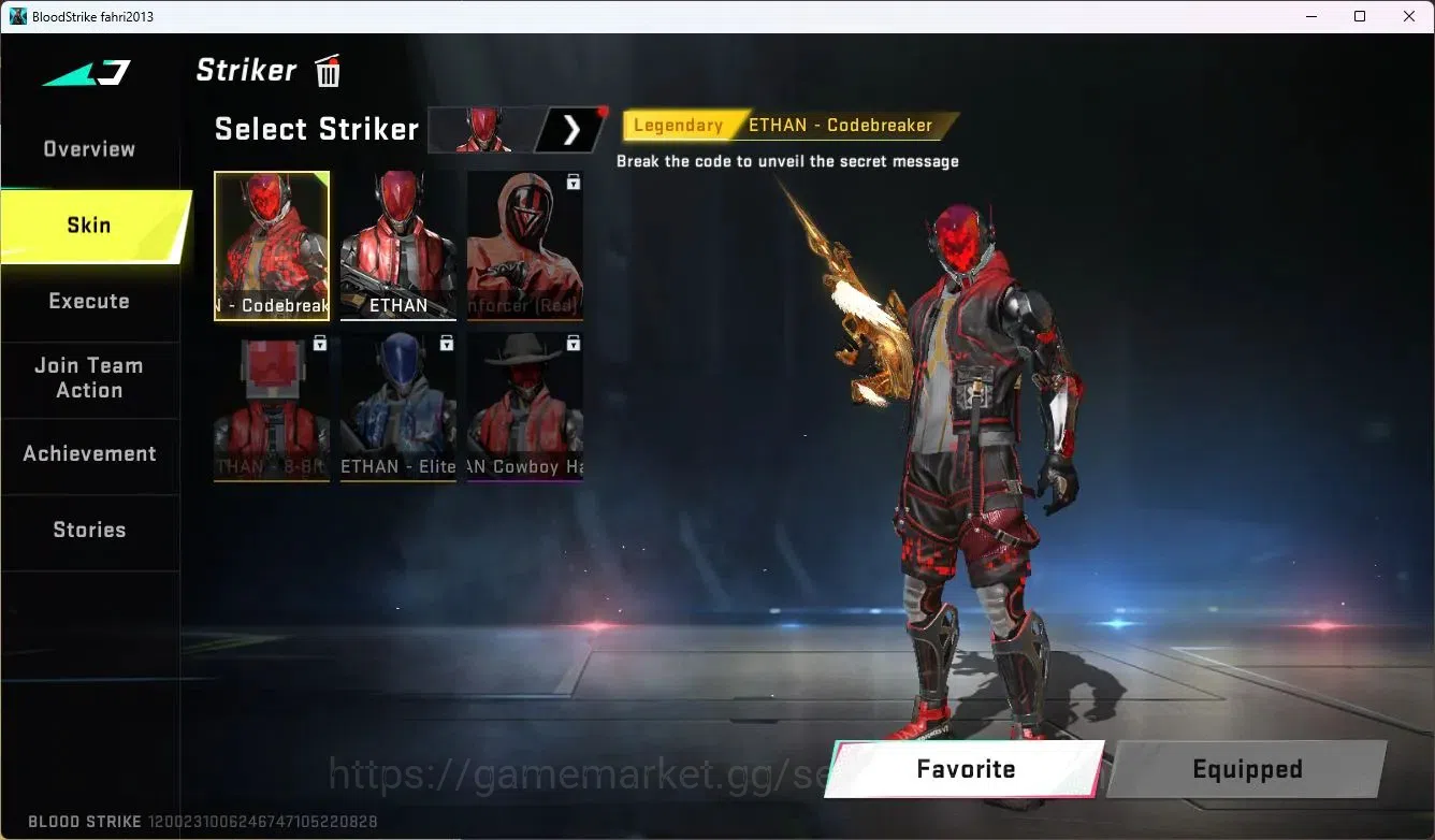 Blood Strike Accounts ASIA | ETERNAL Desert Eagle | 3 7DS, 1 AOT | ULTRA image 19