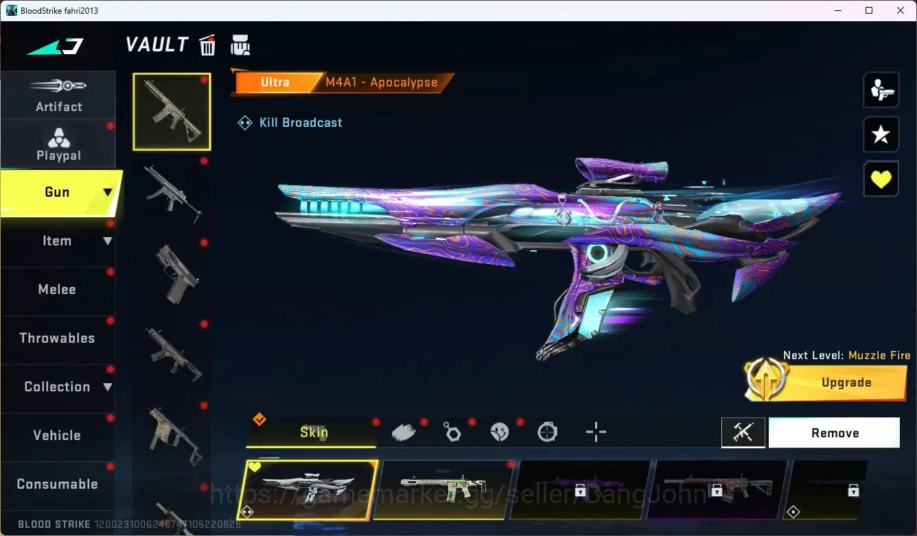 Blood Strike Accounts ASIA | ETERNAL Desert Eagle | 3 7DS, 1 AOT | ULTRA image 3