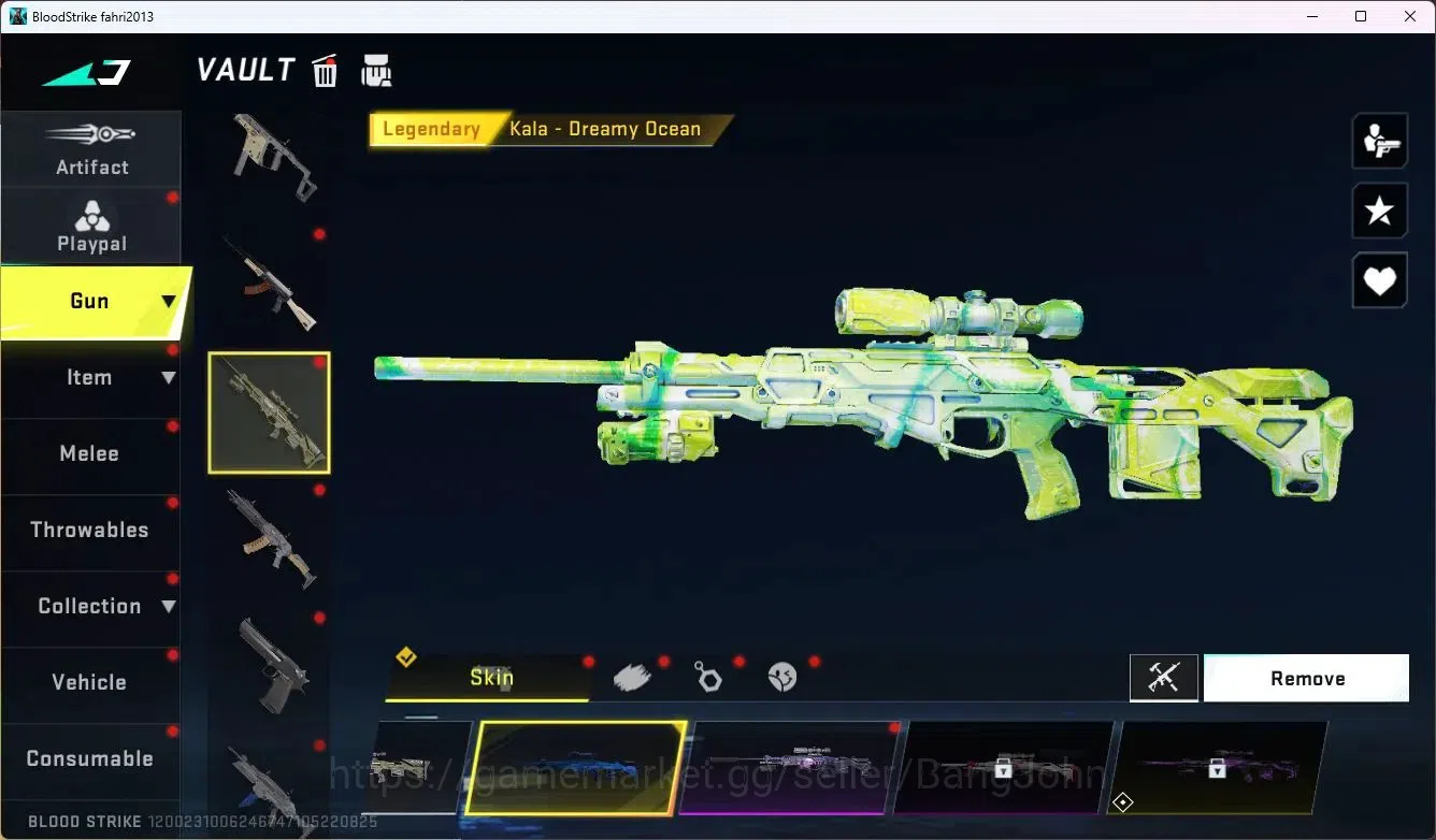 Blood Strike Accounts ASIA | ETERNAL Desert Eagle | 3 7DS, 1 AOT | ULTRA image 6