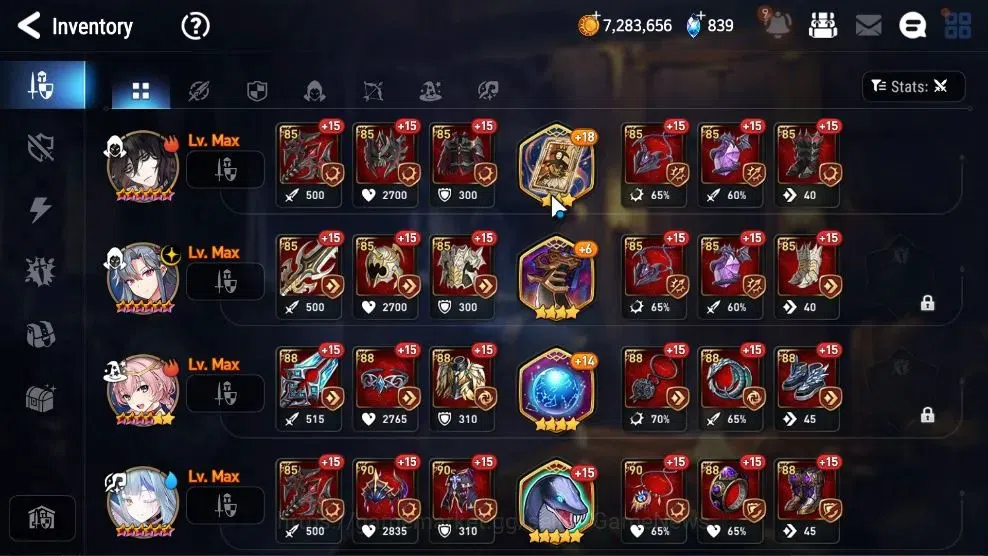 Epic Seven Accounts Starter GLOBAL Verif|New Era|10 ML(HarSeti,RueleLight,SE Celine,Etc)+Ab Fumyr,Setsuka,Ivana,Etc|Poh 14