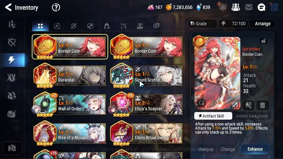 Epic Seven Accounts Starter GLOBAL Verif|New Era|10 ML(HarSeti,RueleLight,SE Celine,Etc)+Ab Fumyr,Setsuka,Ivana,Etc|Poh 16