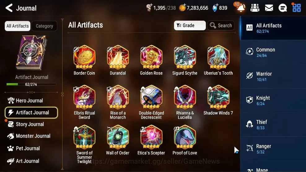 Epic Seven Accounts Starter GLOBAL Verif|New Era|10 ML(HarSeti,RueleLight,SE Celine,Etc)+Ab Fumyr,Setsuka,Ivana,Etc|Poh 8