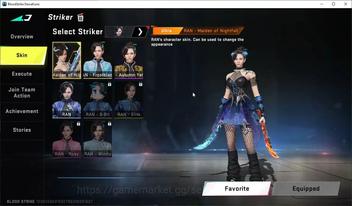 Blood Strike Accounts ASIA|6 ETERNAL[Nova,Volt,Lv4(Kala,UZI)Gali,AUG]+ME image 10
