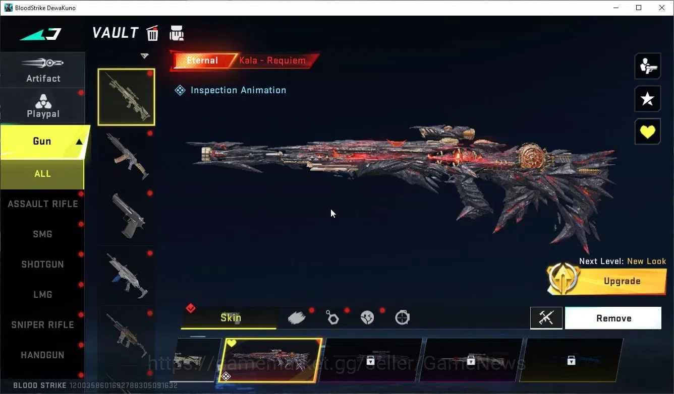 Blood Strike Accounts ASIA|6 ETERNAL[Nova,Volt,Lv4(Kala,UZI)Gali,AUG]+ME image 14