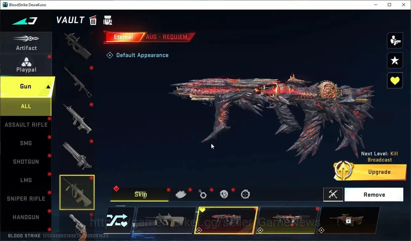 Blood Strike Accounts ASIA|6 ETERNAL[Nova,Volt,Lv4(Kala,UZI)Gali,AUG]+ME image 16