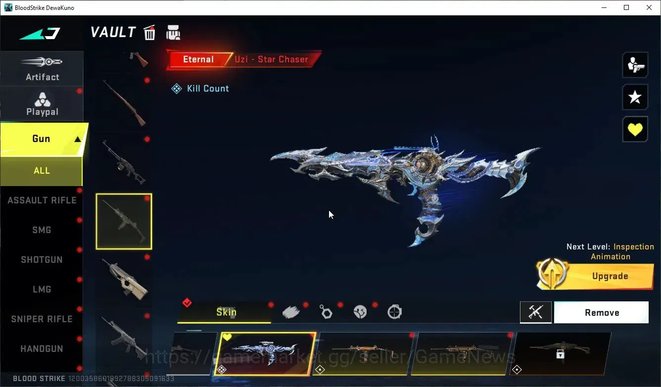 Blood Strike Accounts ASIA|6 ETERNAL[Nova,Volt,Lv4(Kala,UZI)Gali,AUG]+ME image 17
