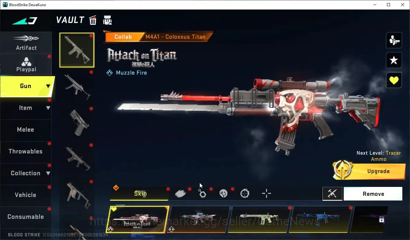 Blood Strike Accounts ASIA|6 ETERNAL[Nova,Volt,Lv4(Kala,UZI)Gali,AUG]+ME image 20