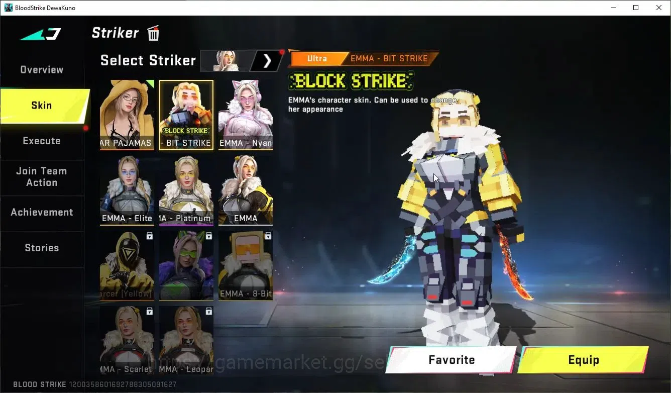 Blood Strike Accounts ASIA|6 ETERNAL[Nova,Volt,Lv4(Kala,UZI)Gali,AUG]+ME image 6