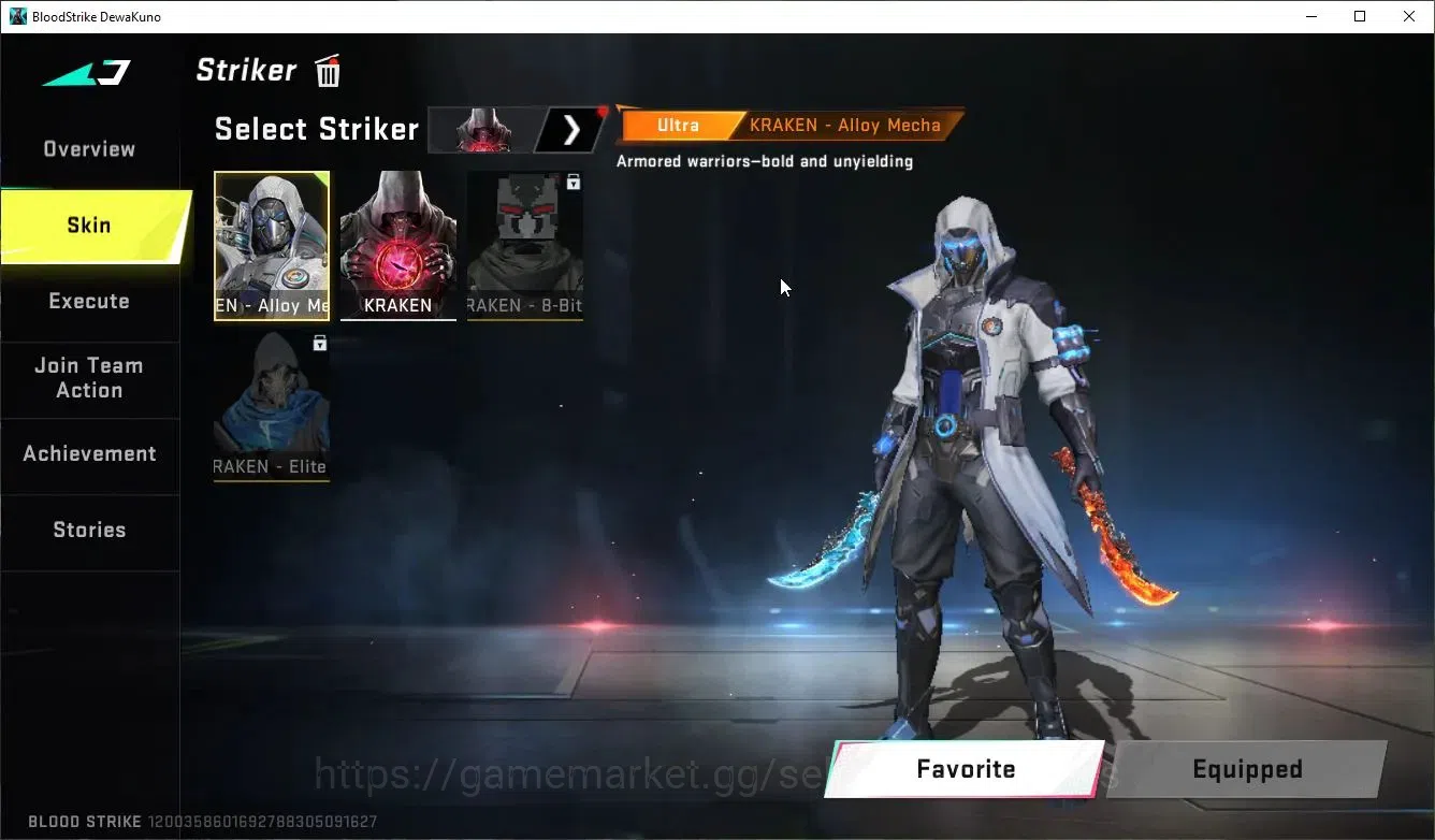 Blood Strike Accounts ASIA|6 ETERNAL[Nova,Volt,Lv4(Kala,UZI)Gali,AUG]+ME image 9