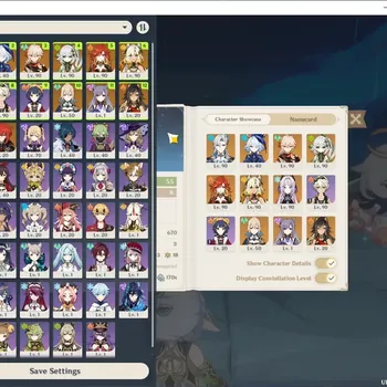 Genshin Impact Accounts Others ASIA|AR 55|Neuvill+Sign,Mavuika Pream Team|7 Limited+2
