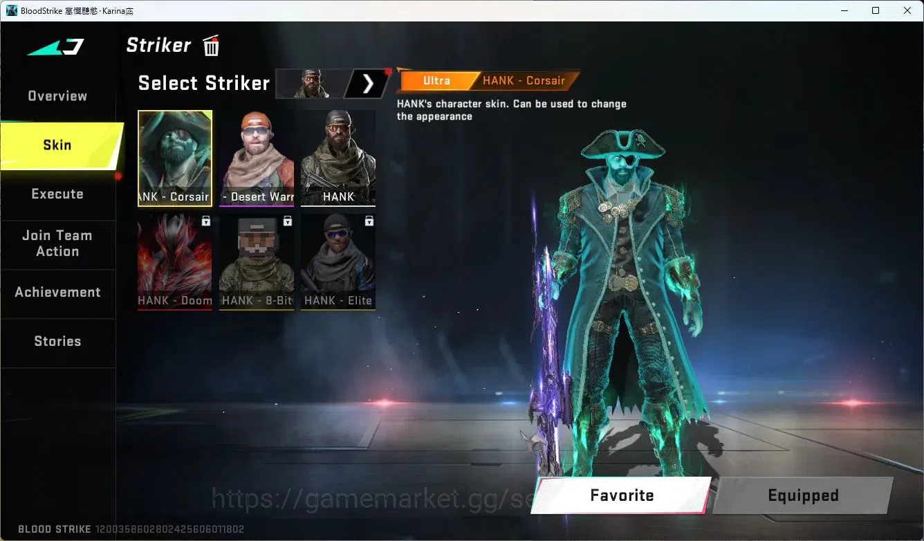 Blood Strike Accounts ASIA |1 ETERNAL|COLLAB VOLT-IZANA KUROKAWA | FAL-E image 2