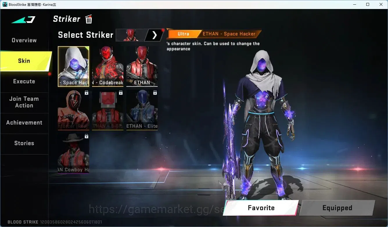 Blood Strike Accounts ASIA |1 ETERNAL|COLLAB VOLT-IZANA KUROKAWA | FAL-E image 3
