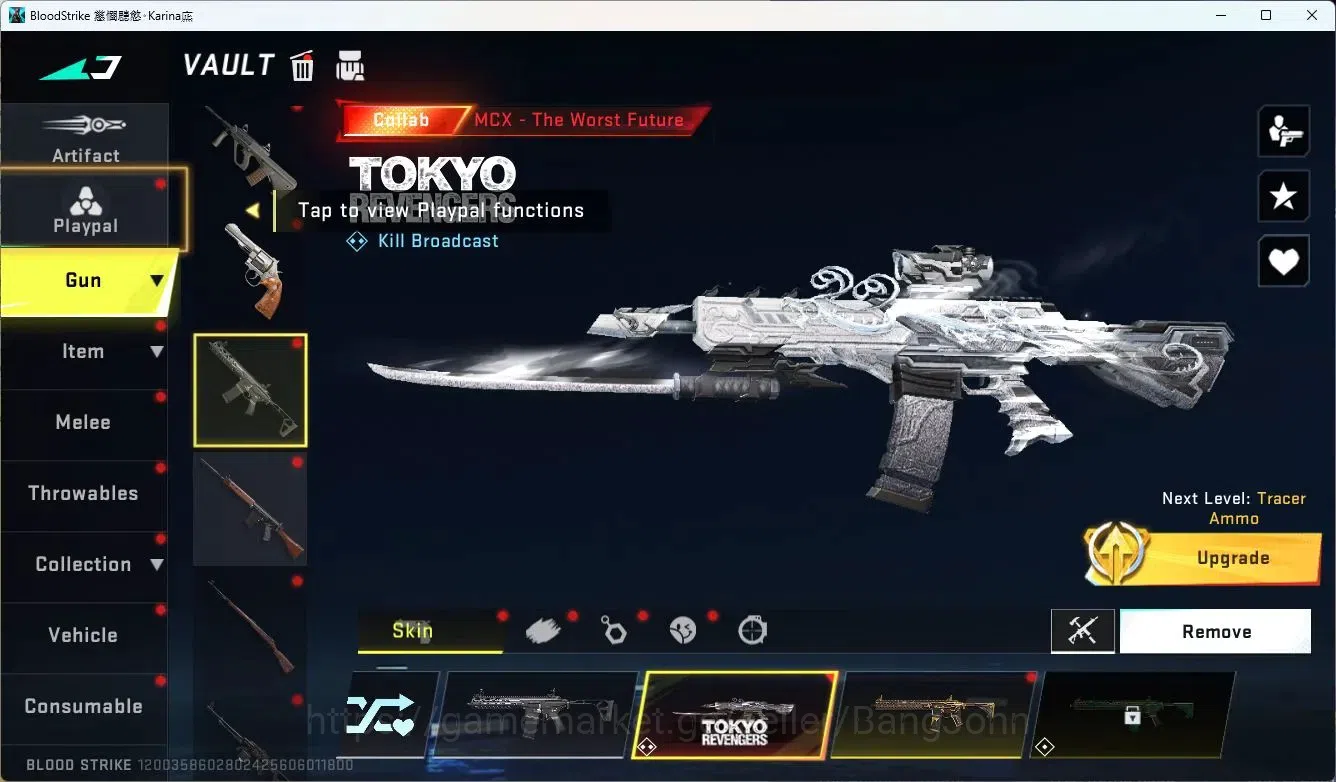 Blood Strike Accounts ASIA |1 ETERNAL|COLLAB VOLT-IZANA KUROKAWA | FAL-E image 9