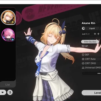 Neverness to Everness Accounts Global NA |HL 3| 1 SSR Limited Akane Rin + 2 Outfit | Selector 25/50| Prologue|Male MC|Log