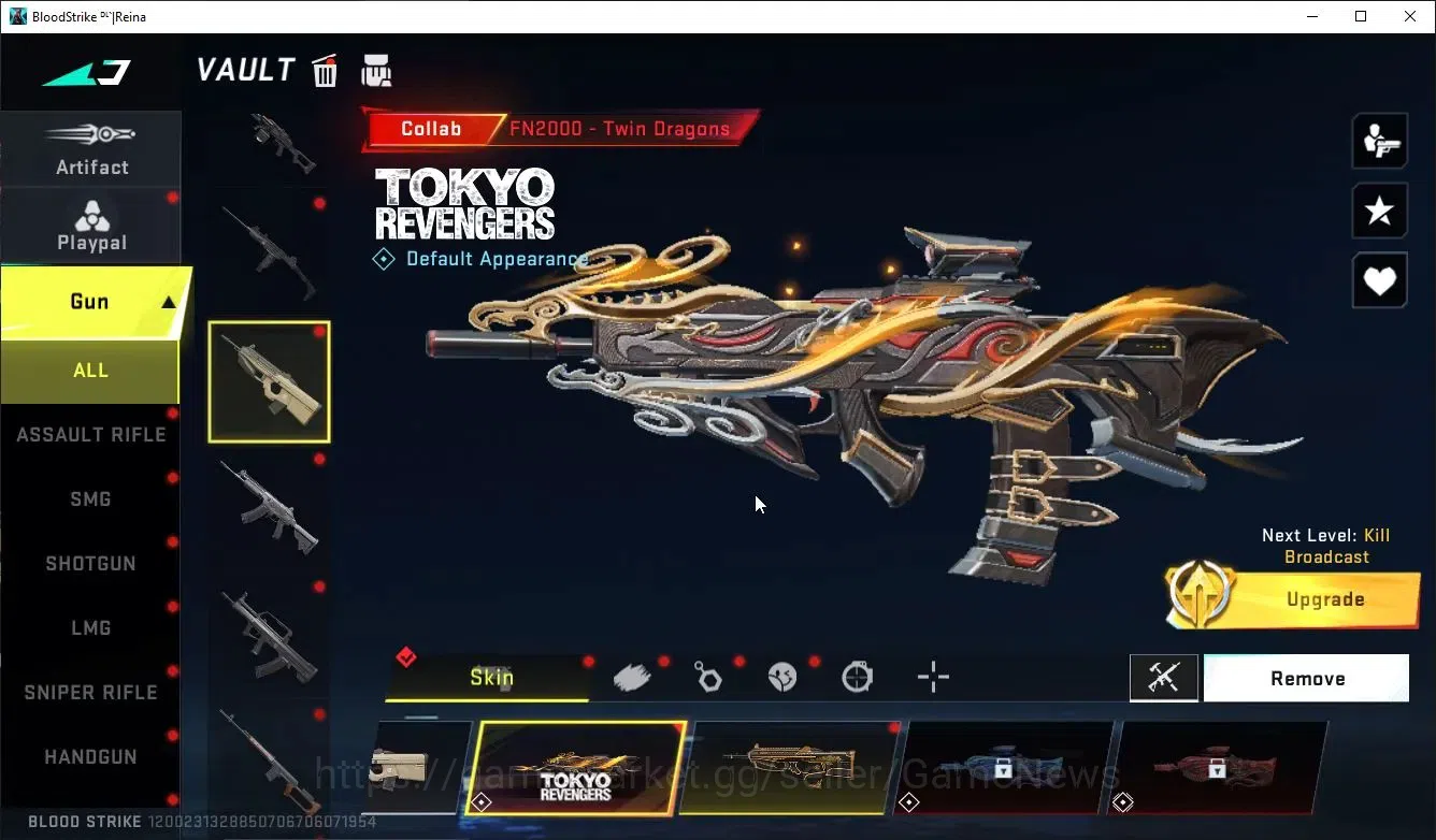 Blood Strike Accounts ASIA|ETERNAL DeAgle+Colab TR FN2000,Jack,7DS Karl9 image 10