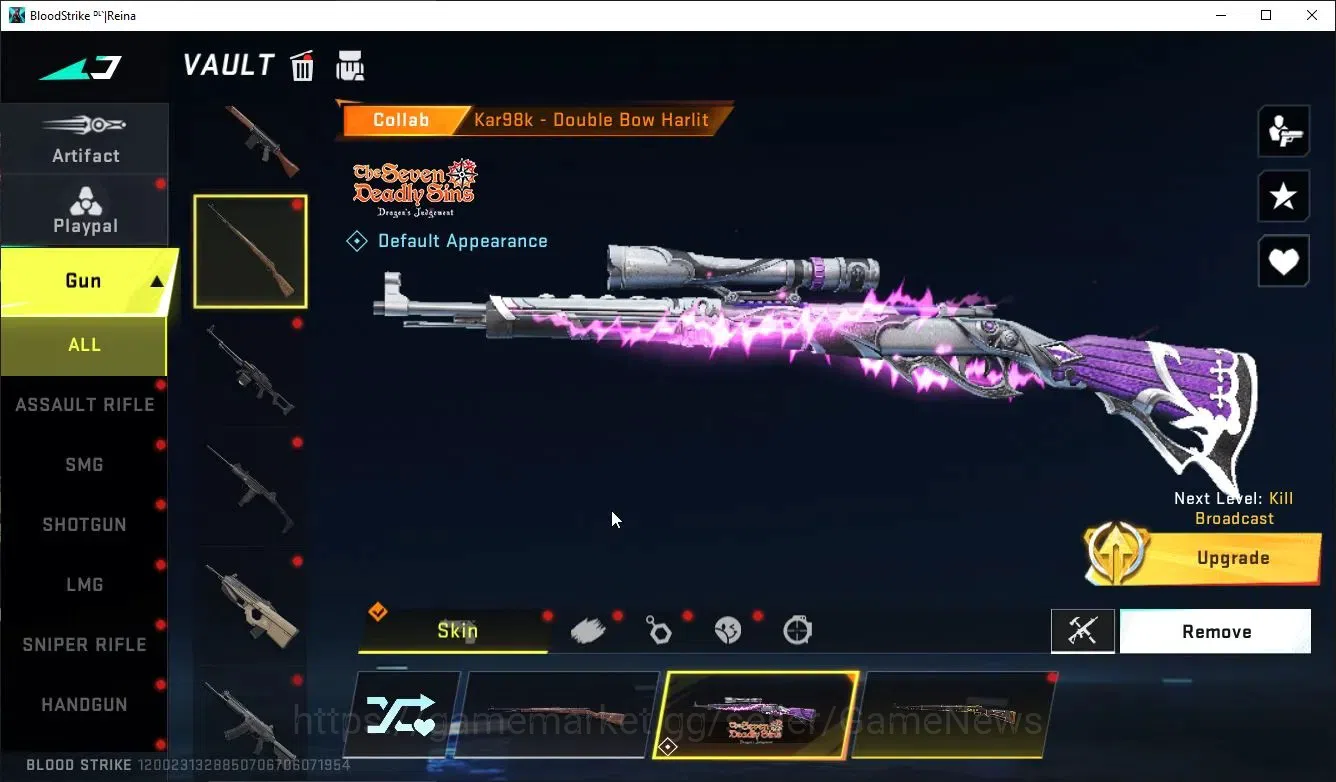 Blood Strike Accounts ASIA|ETERNAL DeAgle+Colab TR FN2000,Jack,7DS Karl9 image 11