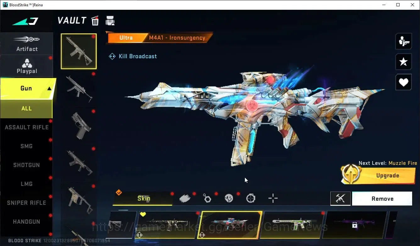 Blood Strike Accounts ASIA|ETERNAL DeAgle+Colab TR FN2000,Jack,7DS Karl9 image 12