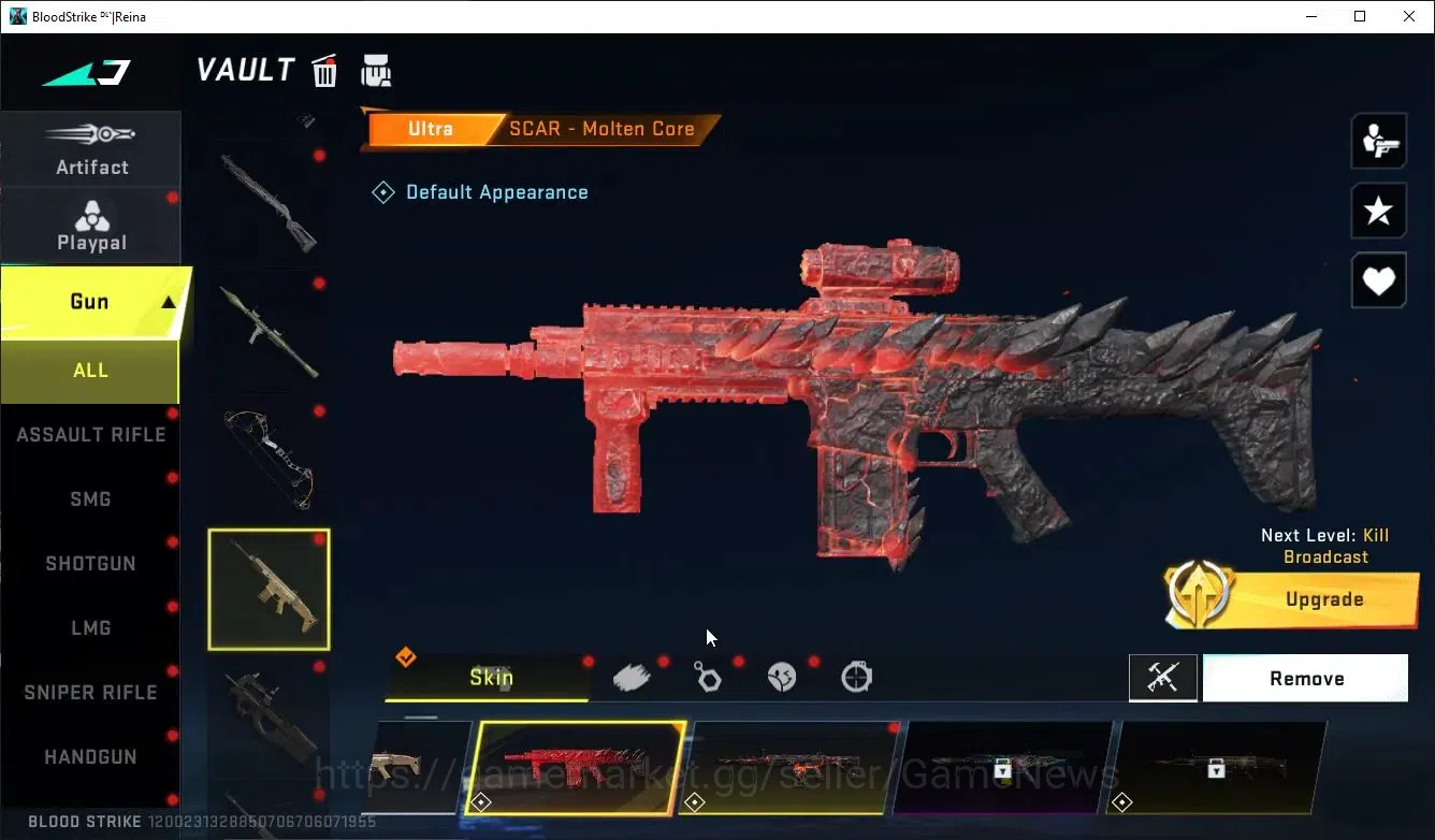 Blood Strike Accounts ASIA|ETERNAL DeAgle+Colab TR FN2000,Jack,7DS Karl9 image 18