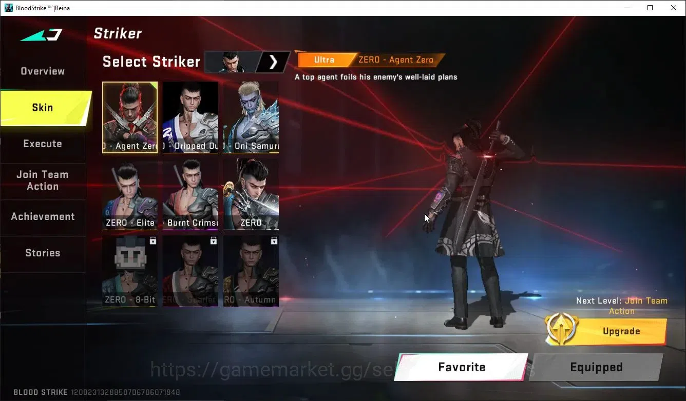 Blood Strike Accounts ASIA|ETERNAL DeAgle+Colab TR FN2000,Jack,7DS Karl9 image 3