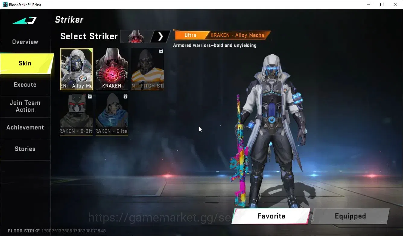 Blood Strike Accounts ASIA|ETERNAL DeAgle+Colab TR FN2000,Jack,7DS Karl9 image 6