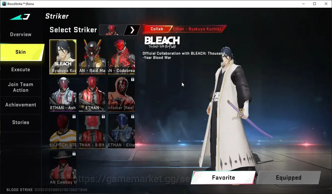 Blood Strike Accounts ASIA|ETERNAL DeAgle+Colab TR FN2000,Jack,7DS Karl9 image 7
