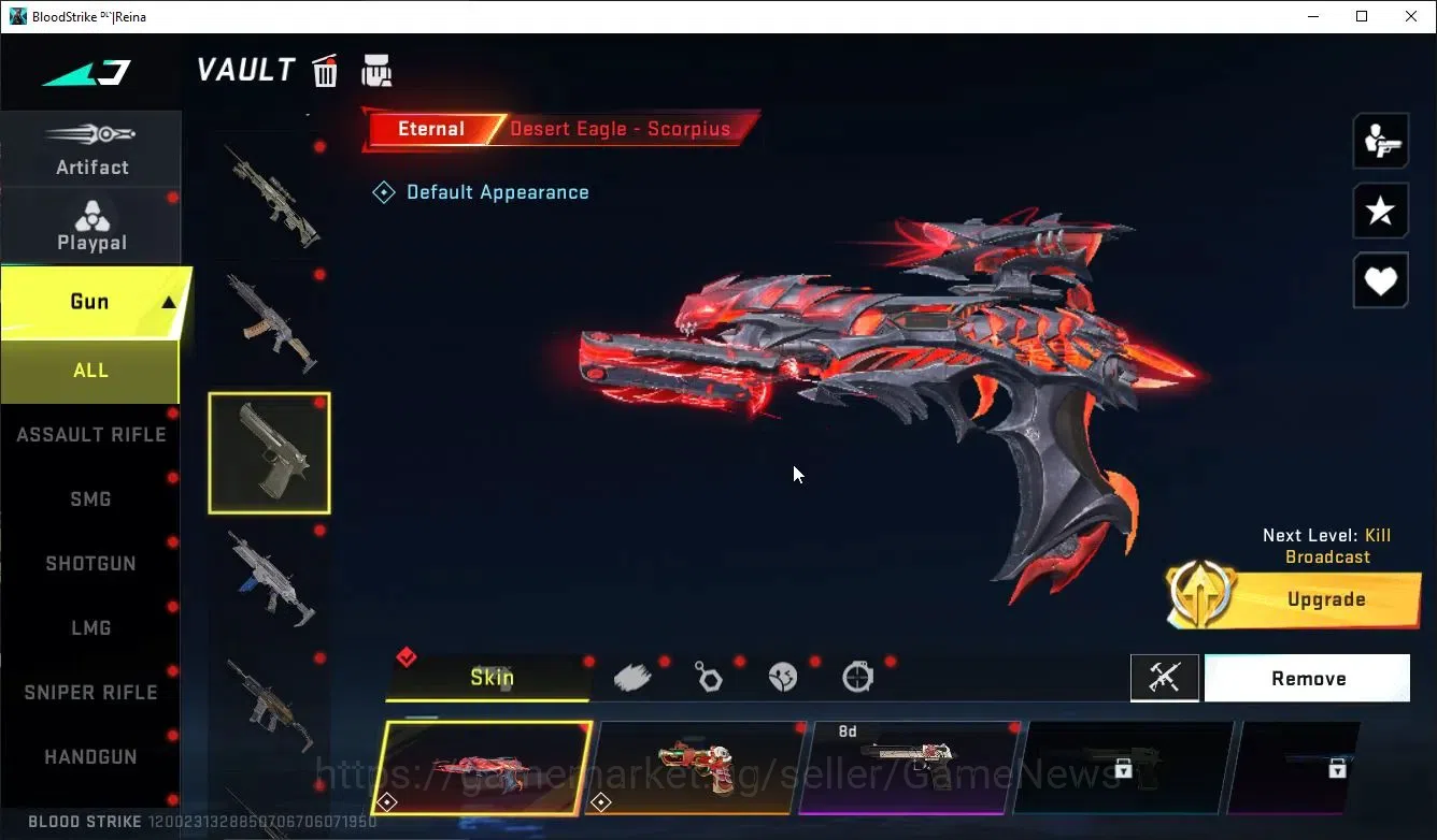 Blood Strike Accounts ASIA|ETERNAL DeAgle+Colab TR FN2000,Jack,7DS Karl9 image 9